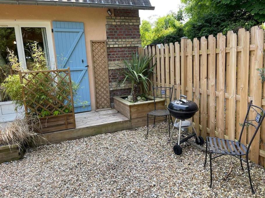 Cottage Vue Mer Cls Deauville Cricqueboeuf Exterior foto